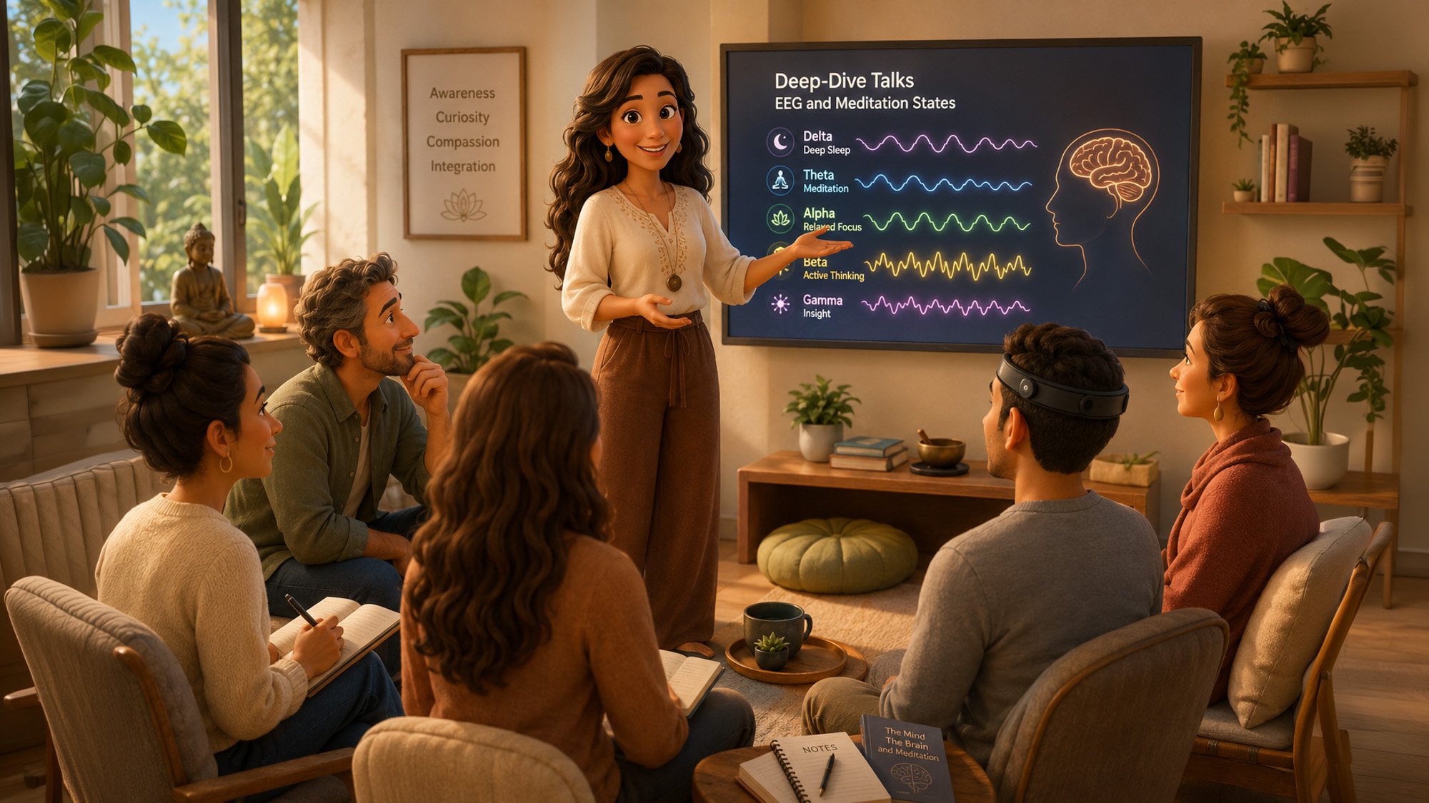 Deep-Dive Talks: EEG and Meditation States